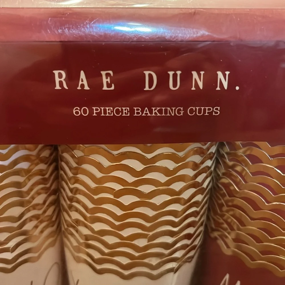 Rae Dunn 60piece‎ baking cups, NWOT